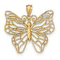 Gold Classics&#40;tm&#41; 14kt. Large Butterfly Pendant - image 1