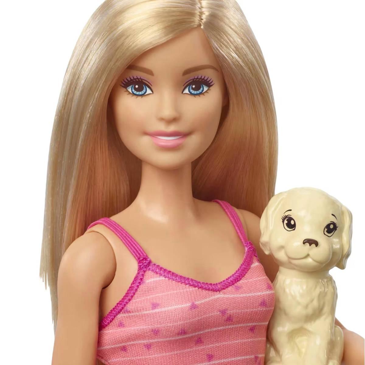 Barbie® 12in. Puppy Bath Time Doll
