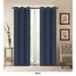 J&V Textiles Denver Embossed Blackout Grommet Curtain Panels - image 8