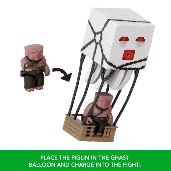 Minecraft Blast Attack Ghast Action Figure Playset