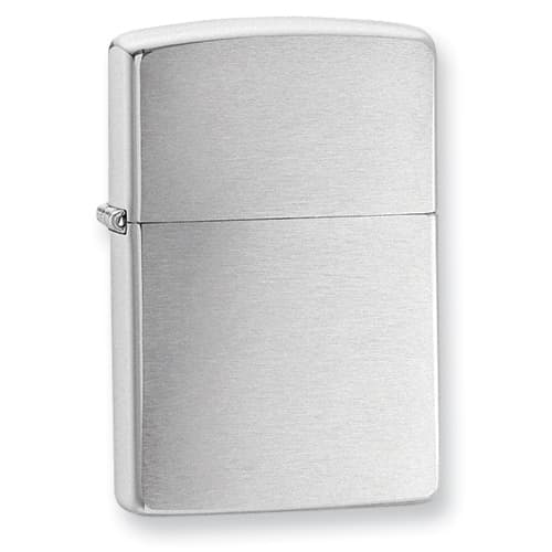 Zippo Armor Brushed Chrome Lighter - image 