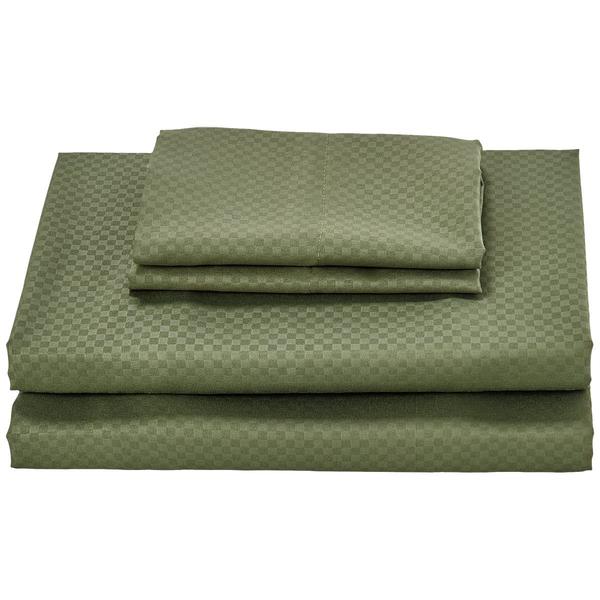 Ashley Cooper(tm) Embossed Checkered 6pc. Sheet Set - image 