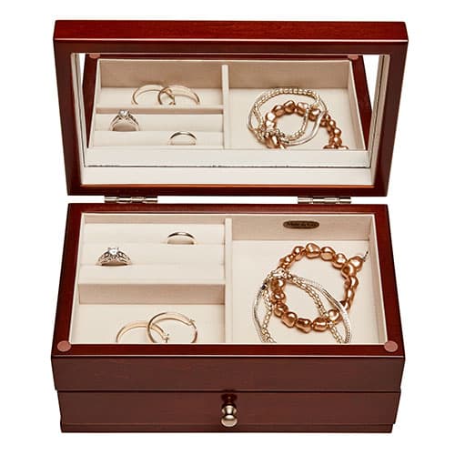 Mele & Co. Brynn Wooden Jewelry Box