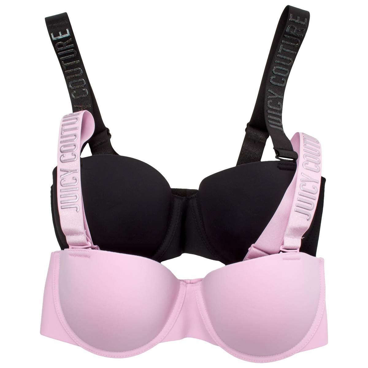 Open Video Modal for Juniors Juicy Couture 2pk. Convertible Bras - JC7017-2PKR