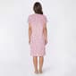 Womens Laura Ashley® Short Sleeve Floral Scoop Neck Nightgown - image 2