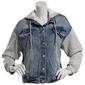Juniors Wallflower Dreamer 2Fer Hoodie Jacket - image 2