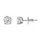 Haus of Brilliance 1ctw Brilliant Lab Grown Diamond Stud Earrings - image 3