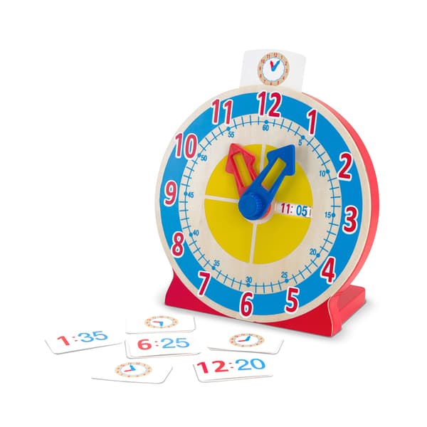 Melissa &amp; Doug(R) Turn And Tell Clock - image 