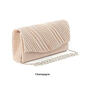 D'Margeaux Diagonal Shimmer Evening Bag - image 2
