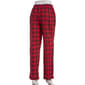 Juniors Derek Heart Flannel Plaid Peekaboo Waist Casual Pants - image 2