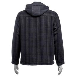 Mens Mountain Ridge Flannel Jacket & Chest Protector -  Blue/Grey