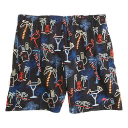 Spyder 7 Inseam Stripe Print Volley Comfort Mesh Brief Liner Swim Trunks