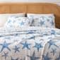 FreshFolds Trinidad 3pc. Reversible Blue Starfish Quilt Set - image 3
