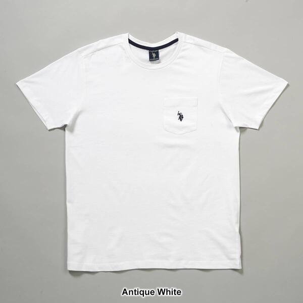 Mens U.S. Polo Assn.&#174; Solid Chest Pocket T-Shirt