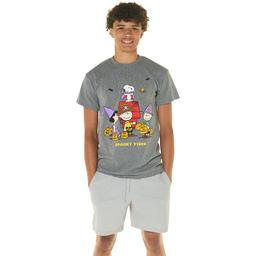 Young Mens Peanuts(tm) Spooky Vibes Graphic Tee