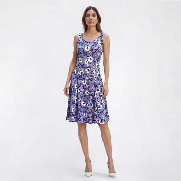 Womens Perceptions Short Sleeve Floral Eyelet Jacket Dress
