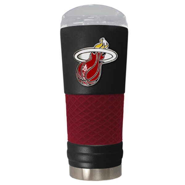 NBA Miami Heat DRAFT Powdered Coated Stainless Steel Tumbler - image 