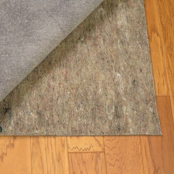 Linon Underlay Premier Plush Grey Rug Pad