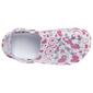 Big Girls Foam Walk&#174; Silver & Pink Heart Clogs - image 4