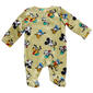 Baby Boy (NB-9M) Disney Mickey & Friends Plush Coveralls - image 1