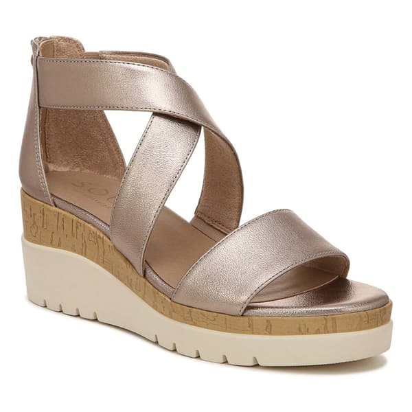 Womens SOUL Naturalizer Goodtimes Platform Wedge Sandals - image 