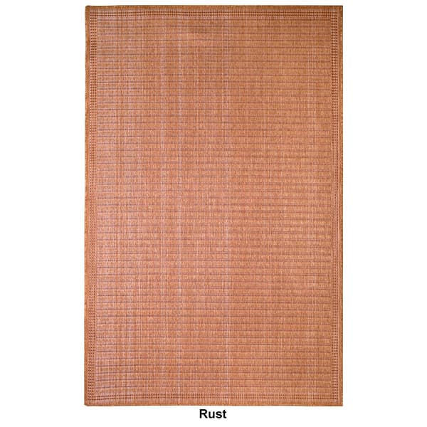 Liora Manne Malibu Simple Border Rectangular Area Rug