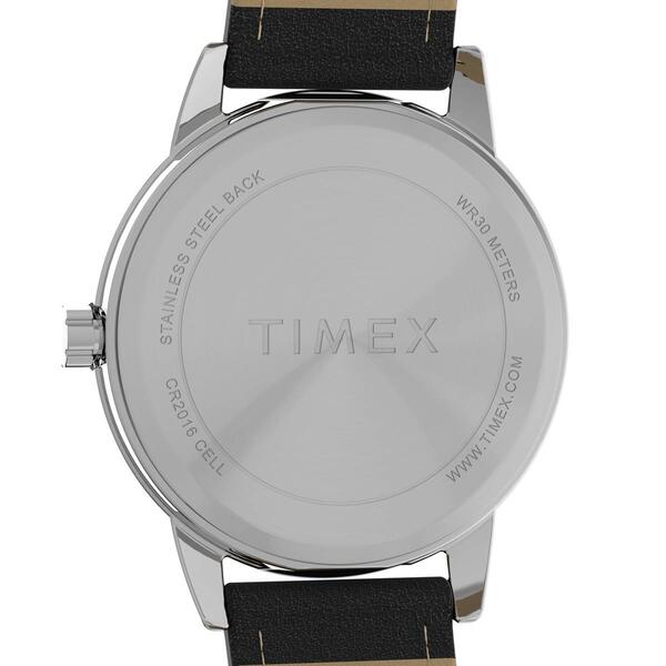 Womens Timex&#174; White Dial & Silver-Tone Case Watch - TW2V69100JT