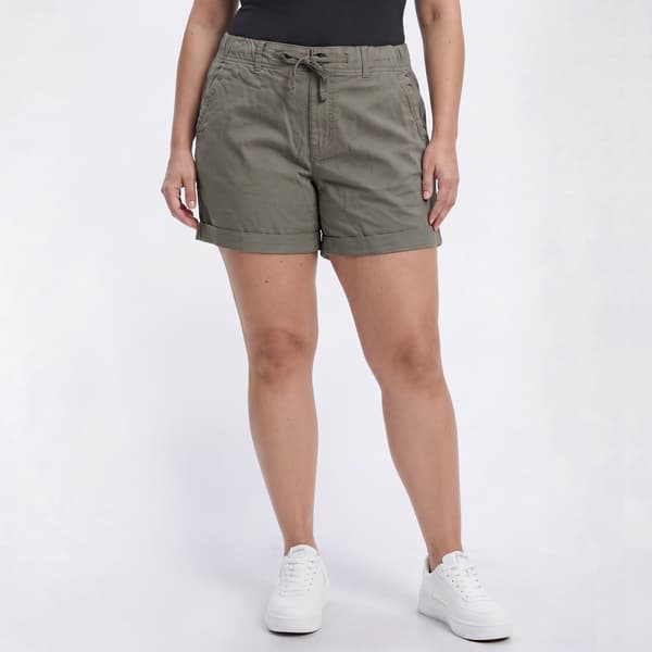 Plus Size Architect(R) Garment Washed Shorts