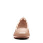 Womens Clarks® Mallory Berry Leather Wedge Pumps - image 6
