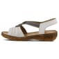 Womens Spring Step Karmel Slingback Sandals - White - image 3
