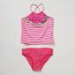 Girls &#40;7-16&#41; Pink Platinum&#40;R&#41; 2pc. Watermelon Tankini Swim Set - image 1