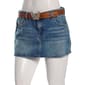 Juniors Madden Girl Butterfly Belt Denim Skirt - image 2