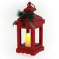Alpine Warm White LED Candle Metal and Glass Lantern - image 2