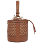 Tommy Bahama Raffia & Woven Drawstring Convertible Bucket Bag - image 4