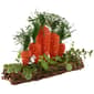 Northlight Seasonal Standing Carrots on Log Easter Décor - image 3