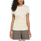 Womens ELLA Rafaella® Asymmetrical Wrap Short Sleeve Tee - image 3