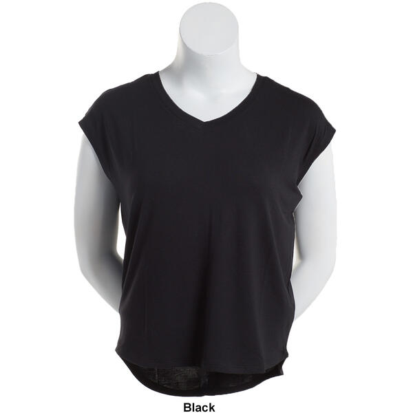 Womens RBX Off The Shoulder Short Sleeve Tee