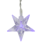 Northlight 29.5ft. LED Multi-Color Stars Icicle Christmas Lights - image 3