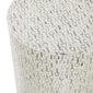 9th & Pike® Contemporary White Mother Of Pearl Shell Accent Table - image 4