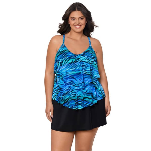 Plus Size Swimshaper Wave Catcher Ronnie Tankini