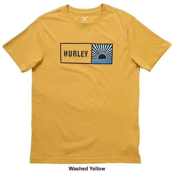 Young Mens Hurley Sunbox Graphic Tee