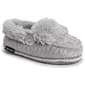 Womens MUK LUKS(R) Sequoia Moccasin Slippers - Medium Grey - image 1