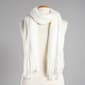 Womens Steve Madden Soft Woven Scarf - Ivory - image 1