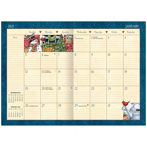 Lang&#174; Heart & Home 2025 Pocket Planner