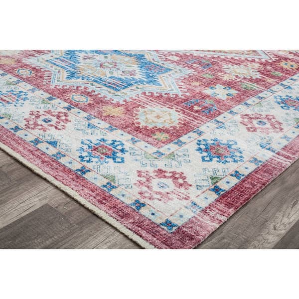 Rugs America™ Iggi Righteous Rosie Transitional Vintage Area Rug