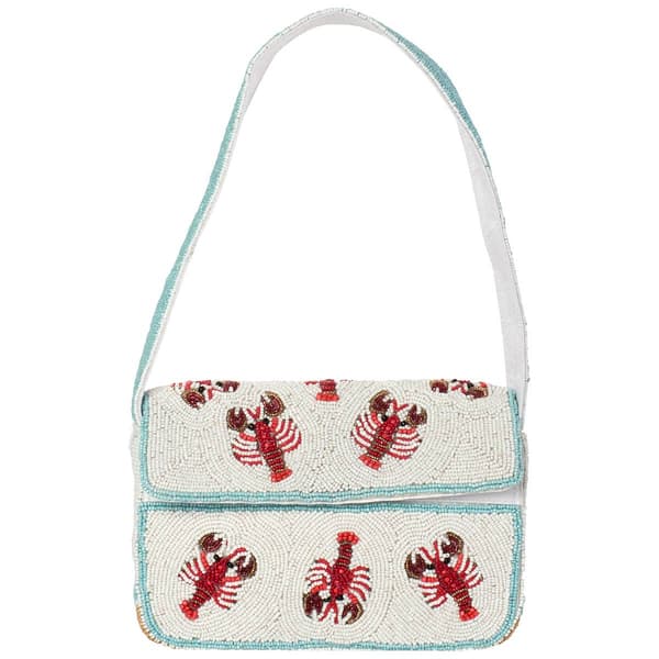 Collection XllX Lobster Beaded Clutch