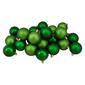 Northlight Seasonal 24ct. 60mm Green Christmas Ball Ornaments - image 1