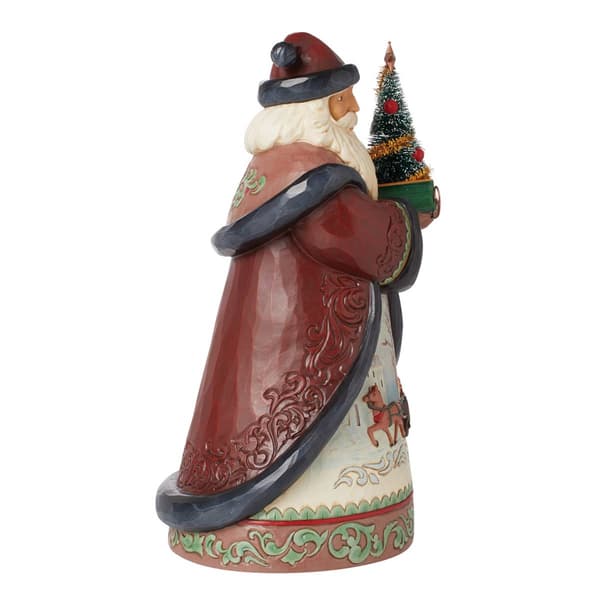 Jim Shore Heartwood Creek Holiday Manor Santa Christmas Figurine