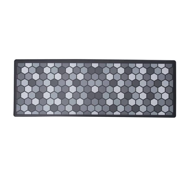 J&V Textiles Cloud Comfort Hexagon Anti-Fatigue Kitchen Mat - image 