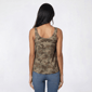 Juniors Wallflower Brynn Scoop Neck Swing Tank Top - Camo - image 2